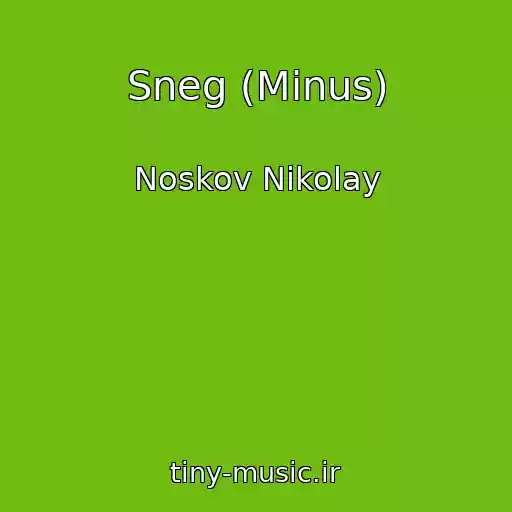 کاور آهنگ Sneg (Minus) از Noskov Nikolay