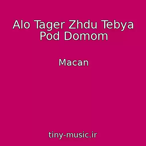 کاور آهنگ Alo Tager Zhdu Tebya Pod Domom از Macan