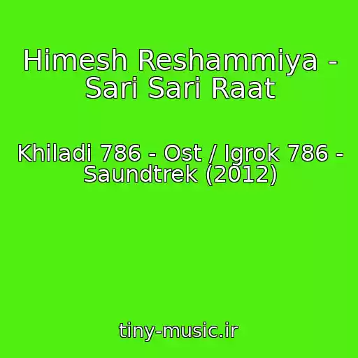 کاور آهنگ Himesh Reshammiya - Sari Sari Raat از Khiladi 786 - Ost / Igrok 786 - Saundtrek (2012)
