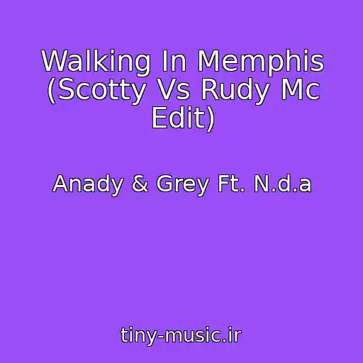 کاور آهنگ Walking In Memphis (Scotty Vs Rudy Mc Edit) از Anady & Grey Ft. N.d.a