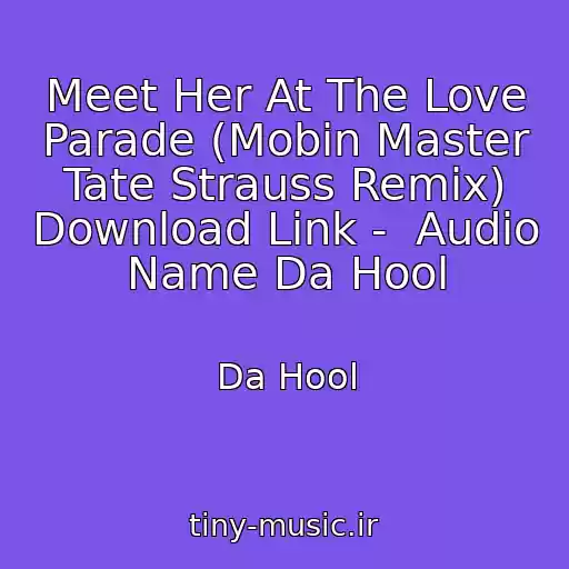 کاور آهنگ Meet Her At The Love Parade (Mobin Master Tate Strauss Remix) Download Link -  Audio Name Da Hool از Da Hool