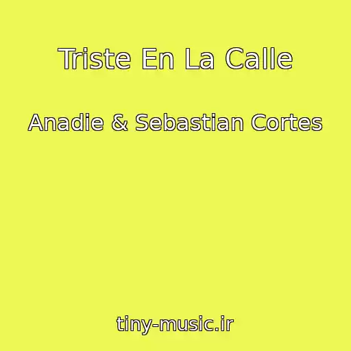کاور آهنگ Triste En La Calle از Anadie & Sebastian Cortes