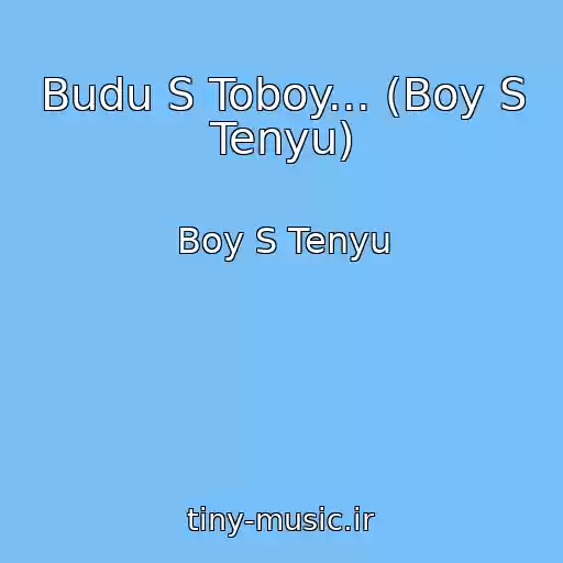 کاور آهنگ Budu S Toboy... (Boy S Tenyu) از Boy S Tenyu