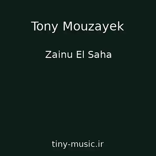 کاور آهنگ Tony Mouzayek از Zainu El Saha