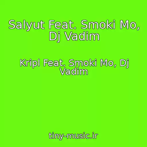 کاور آهنگ Salyut Feat. Smoki Mo, Dj Vadim از Kripl Feat. Smoki Mo, Dj Vadim