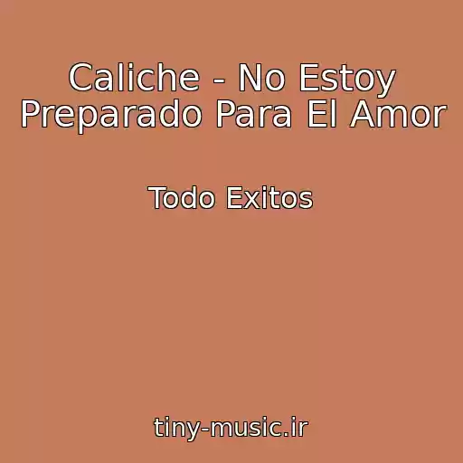 کاور آهنگ Caliche - No Estoy Preparado Para El Amor از Todo Exitos