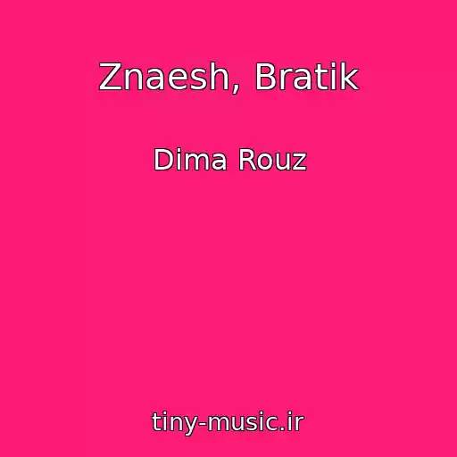 کاور آهنگ Znaesh, Bratik از Dima Rouz