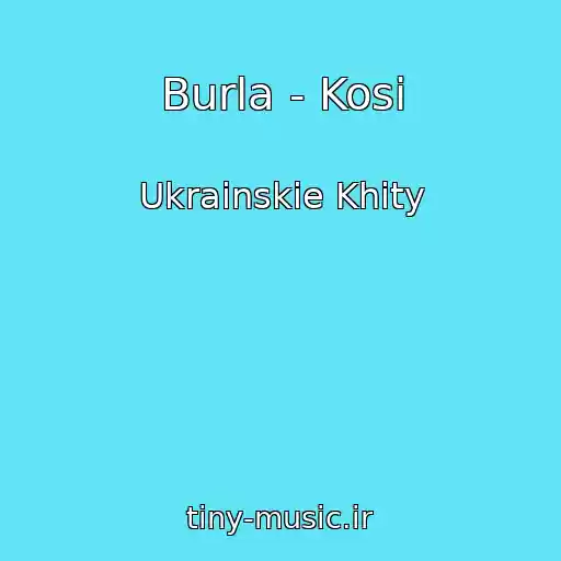 کاور آهنگ Burla - Kosi از Ukrainskie Khity