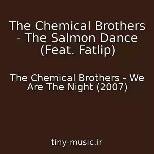 کاور آهنگ The Chemical Brothers - The Salmon Dance (Feat. Fatlip) از The Chemical Brothers - We Are The Night (2007)
