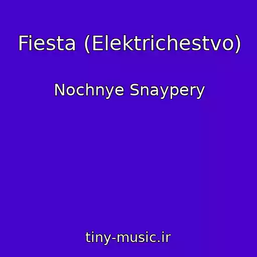 کاور آهنگ Fiesta (Elektrichestvo) از Nochnye Snaypery