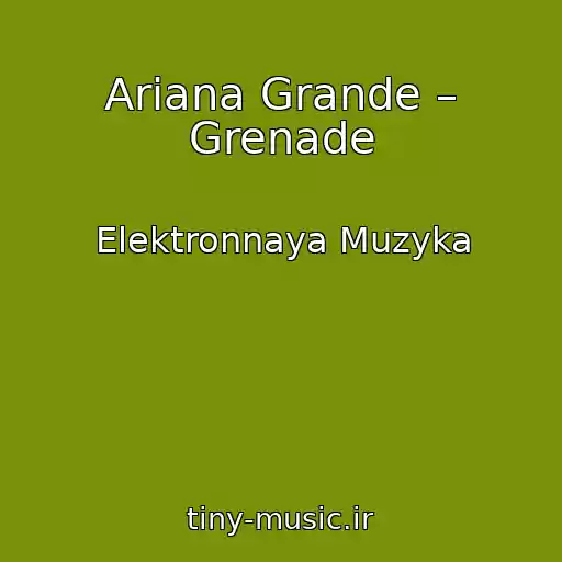 کاور آهنگ Ariana Grande – Grenade از Elektronnaya Muzyka