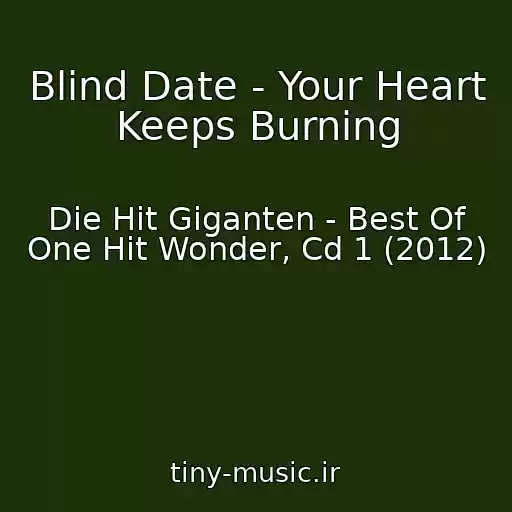کاور آهنگ Blind Date - Your Heart Keeps Burning از Die Hit Giganten - Best Of One Hit Wonder, Cd 1 (2012)