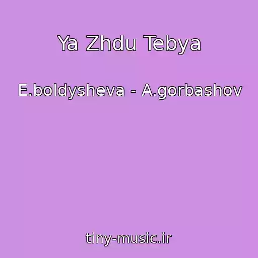 کاور آهنگ Ya Zhdu Tebya از E.boldysheva - A.gorbashov