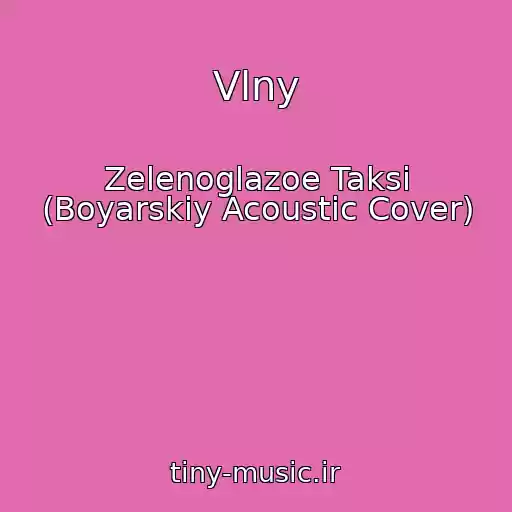 کاور آهنگ Vlny از Zelenoglazoe Taksi (Boyarskiy Acoustic Cover)