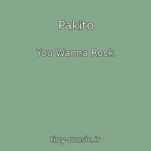 کاور آهنگ Pakito از You Wanna Rock