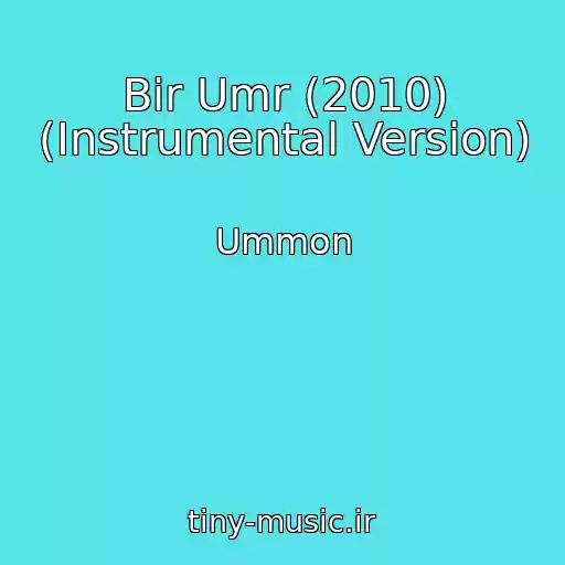 کاور آهنگ Bir Umr (2010) (Instrumental Version) از Ummon