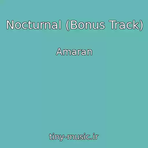 کاور آهنگ Nocturnal (Bonus Track) از Amaran