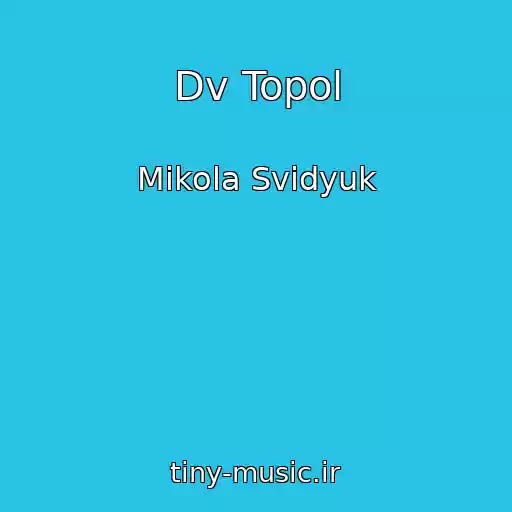 کاور آهنگ Dv Topol از Mikola Svidyuk