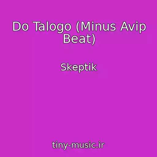 کاور آهنگ Do Talogo (Minus Avip Beat) از Skeptik