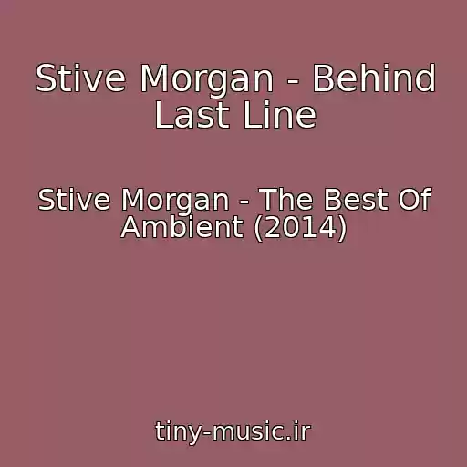 کاور آهنگ Stive Morgan - Behind Last Line از Stive Morgan - The Best Of Ambient (2014)