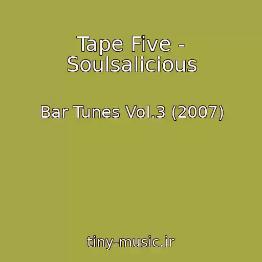 کاور آهنگ Tape Five - Soulsalicious از Bar Tunes Vol.3 (2007)