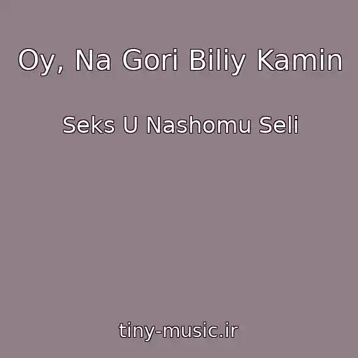 کاور آهنگ Oy, Na Gorі Bіliy Kamіn از Seks U Nashomu Selі