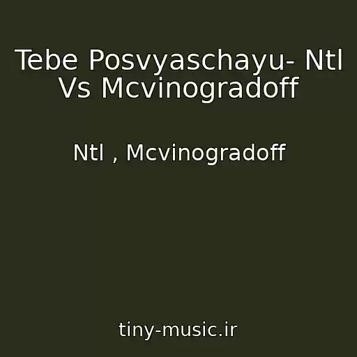 کاور آهنگ Tebe Posvyaschayu- Ntl Vs Mcvinogradoff از Ntl , Mcvinogradoff