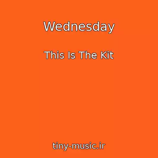 کاور آهنگ Wednesday از This Is The Kit