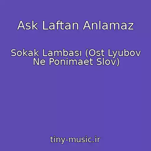 کاور آهنگ Ask Laftan Anlamaz از Sokak Lambası (Ost Lyubov Ne Ponimaet Slov)