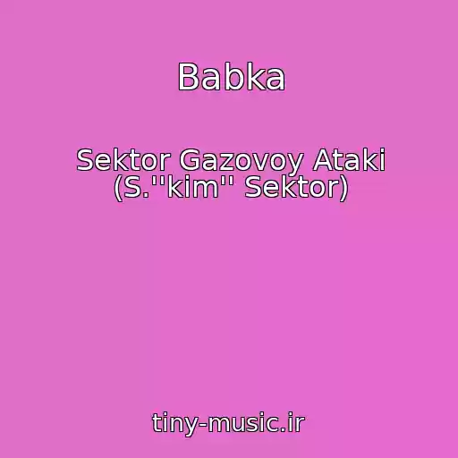 کاور آهنگ Babka از Sektor Gazovoy Ataki (S.''kim'' Sektor)