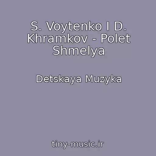 کاور آهنگ S. Voytenko I D. Khramkov - Polet Shmelya از Detskaya Muzyka