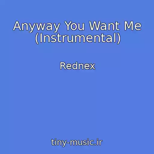 کاور آهنگ Anyway You Want Me (Instrumental) از Rednex