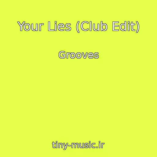کاور آهنگ Your Lies (Club Edit) از Grooves