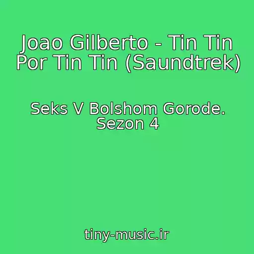 کاور آهنگ Joao Gilberto - Tin Tin Por Tin Tin (Saundtrek) از Seks V Bolshom Gorode. Sezon 4