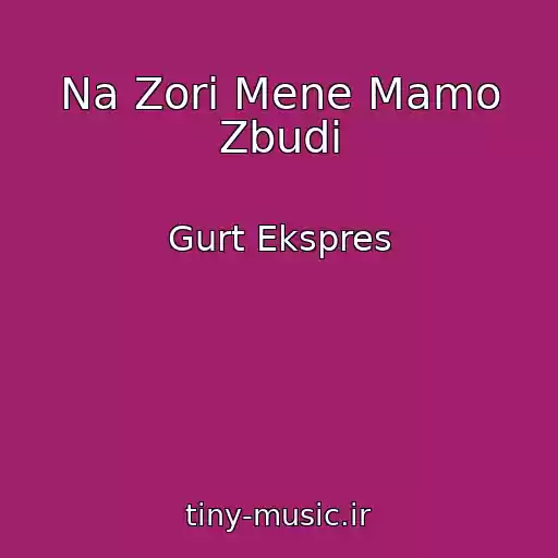 کاور آهنگ Na Zorі Mene Mamo Zbudi از Gurt Ekspres