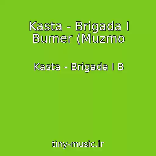 کاور آهنگ Kasta - Brigada I Bumer (Muzmo از Kasta - Brigada I B