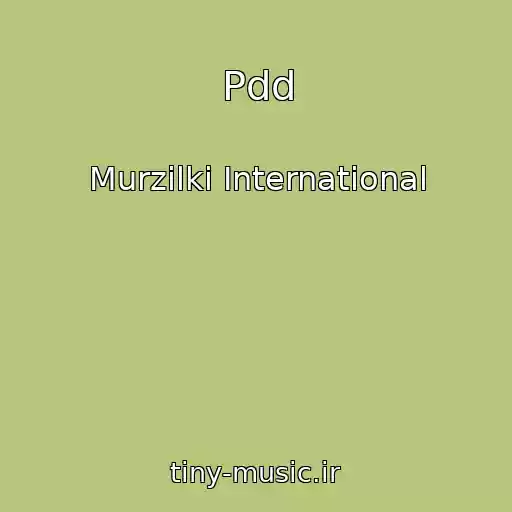 کاور آهنگ Pdd از Murzilki International