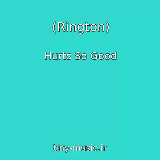 کاور آهنگ (Rington) از Hurts So Good