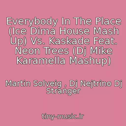 کاور آهنگ Everybody In The Place (Ice Dima House Mash Up) Vs. Kaskade Feat. Neon Trees (Dj Mike Karamella Mashup) از Martin Solveig , Dj Nejtrino Dj Stranger