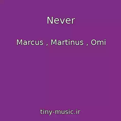 کاور آهنگ Never از Marcus , Martinus , Omi