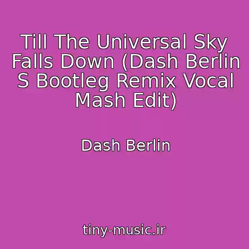 کاور آهنگ Till The Universal Sky Falls Down (Dash Berlin S Bootleg Remix Vocal Mash Edit) از Dash Berlin