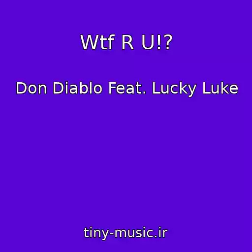 کاور آهنگ Wtf R U!? از Don Diablo Feat. Lucky Luke