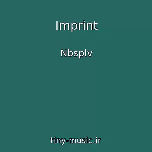 کاور آهنگ Imprint از Nbsplv
