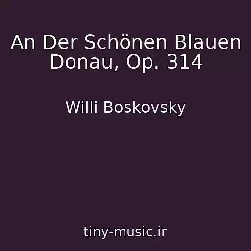 کاور آهنگ An Der Schönen Blauen Donau, Op. 314 از Willi Boskovsky