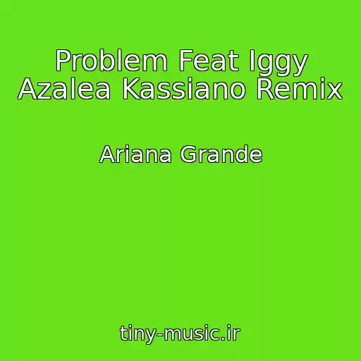 کاور آهنگ Problem Feat Iggy Azalea Kassiano Remix از Ariana Grande