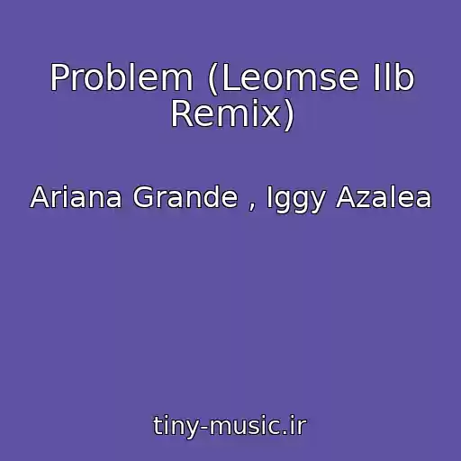 کاور آهنگ Problem (Leomse Ilb Remix) از Ariana Grande , Iggy Azalea