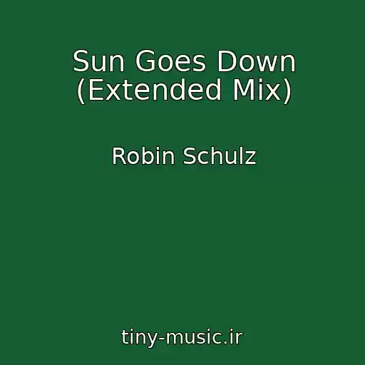 کاور آهنگ Sun Goes Down (Extended Mix) از Robin Schulz