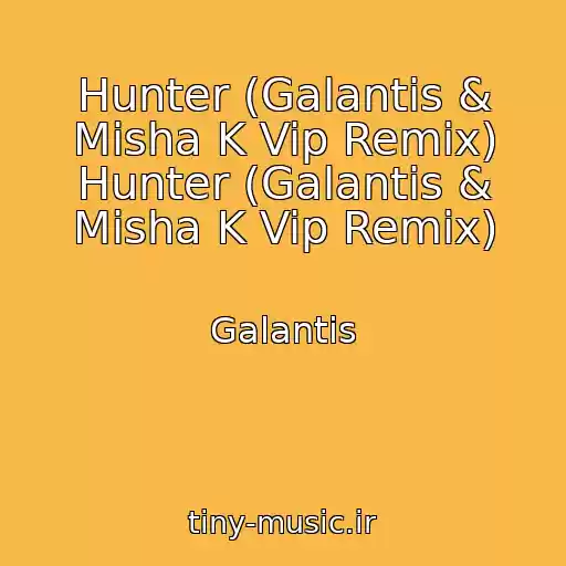 کاور آهنگ Hunter (Galantis & Misha K Vip Remix) Hunter (Galantis & Misha K Vip Remix) از Galantis