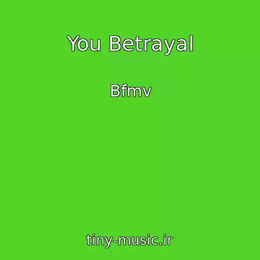 کاور آهنگ You Betrayal از Bfmv