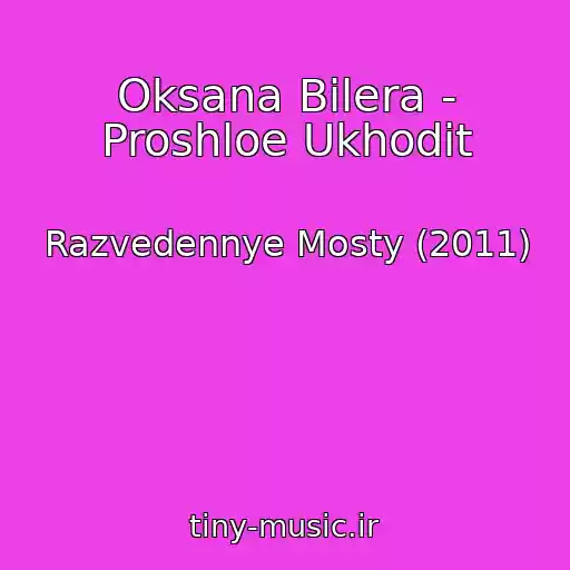 کاور آهنگ Oksana Bilera - Proshloe Ukhodit از Razvedennye Mosty (2011)